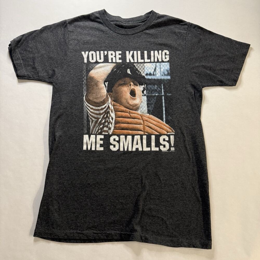 The Sandlot You're Killing Me Smalls T-Shirt Gray Ham Porter 2014 Fox Movie Tee